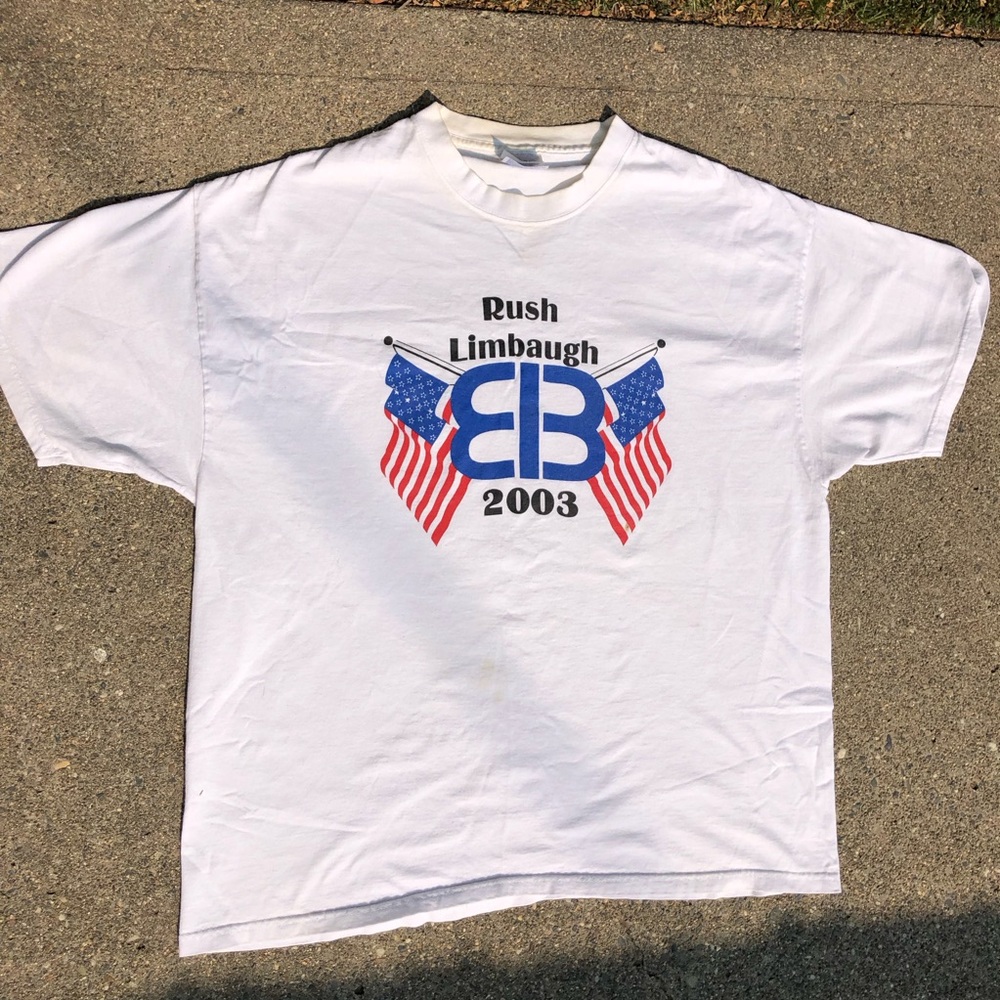 Vintage Y2K Rush Limbaugh Shirt